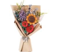 RoboTime 3D puzzle en bois Bouquet