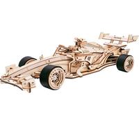 RoboTime 3D puzzle en bois Voiture de course