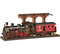 RoboTime 3D Wooden Jigsaw Vintage Steam Locomotive