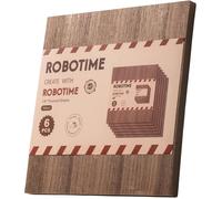 ROBOTIME 6Pcs contreplaqué de noyer de 3mm pour la découpe Laser 1/8 contreplaqué bois d’artisanat 12 x12