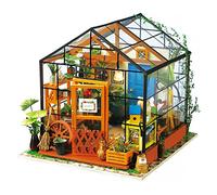 ROBOTIME Maison de poupée DIY Cathy’s Flower House 23,6 x 17,8 x 18 cm 1 pièce