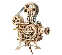 Robotime Engrenages mécaniques de style rétro Puzzle 3D en bois découpé au laser