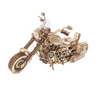 Robotime Engrenages mécaniques de style rétro Puzzle 3D en bois découpé au laser