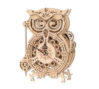 Robotime Engrenages mécaniques de style rétro Puzzle 3D en bois découpé au laser