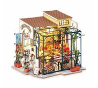 Rolife Maquette Maison miniature Emilys Flower Shop Magasin de fleurs Multicolore