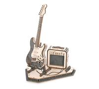 ROBOTIME - Kits de construction de modèles en bois de puzzles 3D pour instruments de musique pour adultes à construire