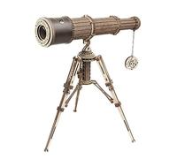 ROBOTIME Télescope monoculaire en bois – Maquette 3D, Jouet cadeau pour enfant, Échelle 1:1