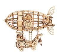 Robotime Puzzle 3D en Bois Modèle Blimp pour Enfants 14+ Ou Adultes pour Noël, Anniversaire Et Autres Cadeaux De Vacances, Jouets, Objets De Collection.