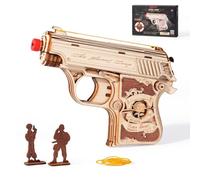 ROBOTIME Puzzle Bois 3D Maquette a Construire pour Adulte Enfant avec des Bandes élastiques et Une Cible Jouets Cadeaux de Noël LQ502