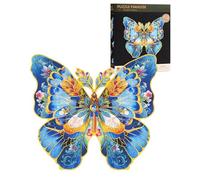 ROBOTIME Puzzles en Bois - Morpho Helena, 200 pièces Puzzle Bois pour Adolescents et Adultes, 288x276cm, Puzzles Éducatifs Colorés pour Anniversaire, Noël