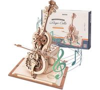 Robotime ROKR Puzzle 3D bois violoncelle magique - 27,5x27,5x47,5 cm - 1 pièce