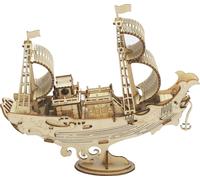 ROBOTIME Rolife 3D puzzle en bois navire diplomatique japonais 91 pièces