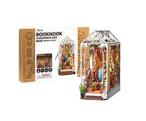 Robotime Rolife bricolage coin livre maison de poupée Miniature en bois pour étagère insérer meubles TGB04 Time Travel