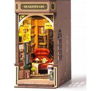 Robotime Rolife Librairie à faire soi-même Book Nook - 11,4 x 19,5 x 21,8 cm