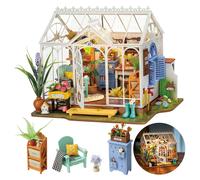 Robotime Rolife Maison de poupée Jardin de rêve à construire - 24,5 x 19 x 19 cm, décoration à la maison, décoration d’étagère,Cadeaux artisanaux pour adultes et adolescents,Jouets éducatifs