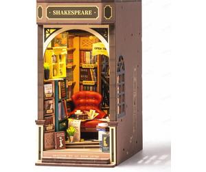 Robotime Rolife puzzle 3D DIY mini-librairie 11,4 x 19,5 x 21,8 cm, 1 pièce