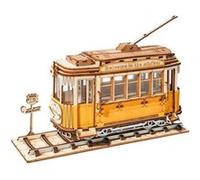 ROBOTIME Maquette 3D en bois Rolife - Tramway, kit créatif pour adultes