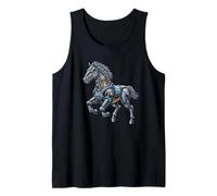 Robotique Cheval Mech Étalon Futuriste Animal Design Débardeur