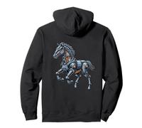 Robotique Cheval Mech Étalon Futuriste Animal Design Sweat à Capuche