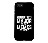 Robotique Major by Day Memes by Night Robotique Mécatronique Coque pour iPhone SE (2020) / 7/8