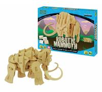 Robotique Mammouth Construction & Peinture Bois Dinosaure Marche & Rugit Son De
