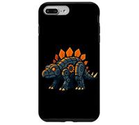Robotique Stegosaure Dino Cartoon Mecha Coque pour iPhone 7 Plus/8 Plus