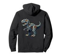 Robotique T-Rex Cartoon Dinosaure Tech Style Sweat à Capuche