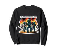 Robots activistes d'intelligence Artificielle Anti-IA Sweatshirt