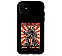 Robots are Coming, Praise Your Robotic Overlords. Fun Warn Coque pour iPhone 11