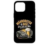 Robots de Tonte & bière - Une Chance pour Moi Coque pour iPhone 16 Pro Max