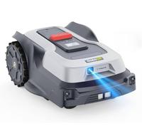 RoboUP Robot Tondeuse sans Fil Périphérique T600, RTK+IA Robot Tondeuse, Zones de Tonte Illimitées, Réglages de Tonte Personnalisés, Détection d’Obstacles en Temps Réel, Pente 20°