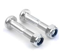 ROBUST Lot de 2 boulons de serrage pour bras de suspension avant inférieur pour Ford Focus Mk1 Escort Mk4 Mk5 Mk6 Mk7 Fiesta Mk3 Mk4 KA Orion Mk2 Mk3 Puma Scorpio Sierra E802282S72 6080625 6 080 625