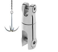 Robust Stainless Steel: The boat fasten swivel, crafted from 316 stainless