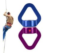 robuste 30 kN pour escalade - Équipement de corde pivotante verrouillable pour sac, sac à dos, bateau, paracorde, balançoire, camping, gym, sac à dos d'extérieur
