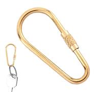 Robuste - en Laiton à Haute Résistance pour Équipement Sportif et Plein Air - s Renforcés Grande Durabilité - pour Randonnée Camping Hamac Attaches pour Chien Harnais Porte-Cles