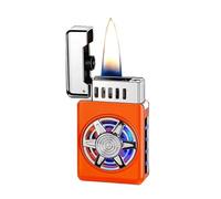 Robuste et durable, briquet à kérosène à induction intelligent, fenêtre transparente for voir le carburant, modes d'utilisation multiples, portable et compact, rechargeable et réutilisable (carburant