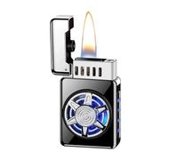Robuste et Durable, fenêtre Transparente Vous Permet de Voir Le Carburant, Briquet à kérosène à Induction Intelligent, Modes d'utilisation Multiples, Portable et Compact, Rechargeable et réutilisable