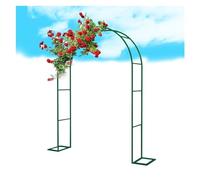 Robusto traliccio ad da giardino verde scuro per piante anti, rose e viti, deze per interni/esterni, perato per matrimoni con base, traliccio da giardino 1,2 x 2,2 m