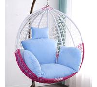 RobustWeg Coussin De Chaise Suspendu,Coussin Balancoire Oeuf,Coton Et Lin Suspendu Hamacs Chaise Coussins,Coussin De Chaise Balancelle Lavable,Confortable,pour Patio Jardin