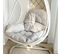 RobustWeg Coussin De Chaise Suspendu,Coussin De Chaise en Forme d'Oeuf,Suspendu Hamacs Chaise Coussins,Balançoire Panier Suspendu Coussin De Sieges,Doux,Confortable,pour Patio Jardin