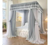 RobustWeg Filets Moustiquaire DéCoration Chambre Dames,Voilage Baldaquins,Rideaux De Lit Baldaquin,Facile Et Pratique,Convient pour Terrasse,IntéRieur,ExtéRieur,DéCoration PièCe