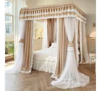 RobustWeg Filets Moustiquaire DéCoration Chambre Dames,Voilage Baldaquins,Rideaux De Lit Baldaquin,Facile Et Pratique,Convient pour Terrasse,IntéRieur,ExtéRieur,DéCoration PièCe