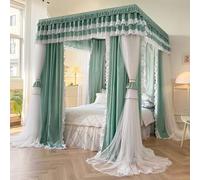 RobustWeg Filets Moustiquaire DéCoration Chambre Dames,Voilage Baldaquins,Rideaux De Lit Baldaquin,Facile Et Pratique,Convient pour Terrasse,IntéRieur,ExtéRieur,DéCoration PièCe