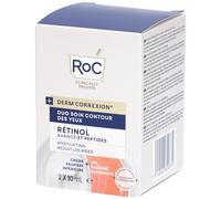 RoC Derm Correxion Soin Duo Contour des Yeux Crème Ophtalmique 20 ml