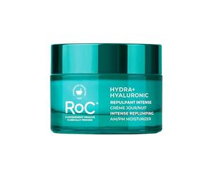 RoC Hydr Moisturiser - Crème Visage Hydratante | Acide Hyaluronique pour Tous les Types de Peau | 50 mL