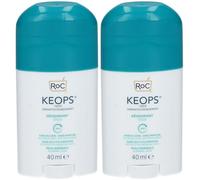 RoC® KEOPS Déodorant en stick 24h 2x40 ml