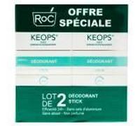 RoC Keops Déodorant Stick Lot de 2 x 40 ml - Lot 2 x 40 ml