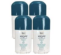RoC - Keops Déodorant Stick - Sans parfum - Sans alcool - Réduit la transpiration excessive - Lot de 4 x 40 ml