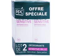 Parapharmacie en ligne > Hygiène & Premiers soins > Déodorants ROC Keops Sensitive Déodorant à Bille 2 x 30 ml