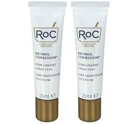 RoC® RETINOL CORREXION® Soin Lissant Crème Yeux 2x15 ml